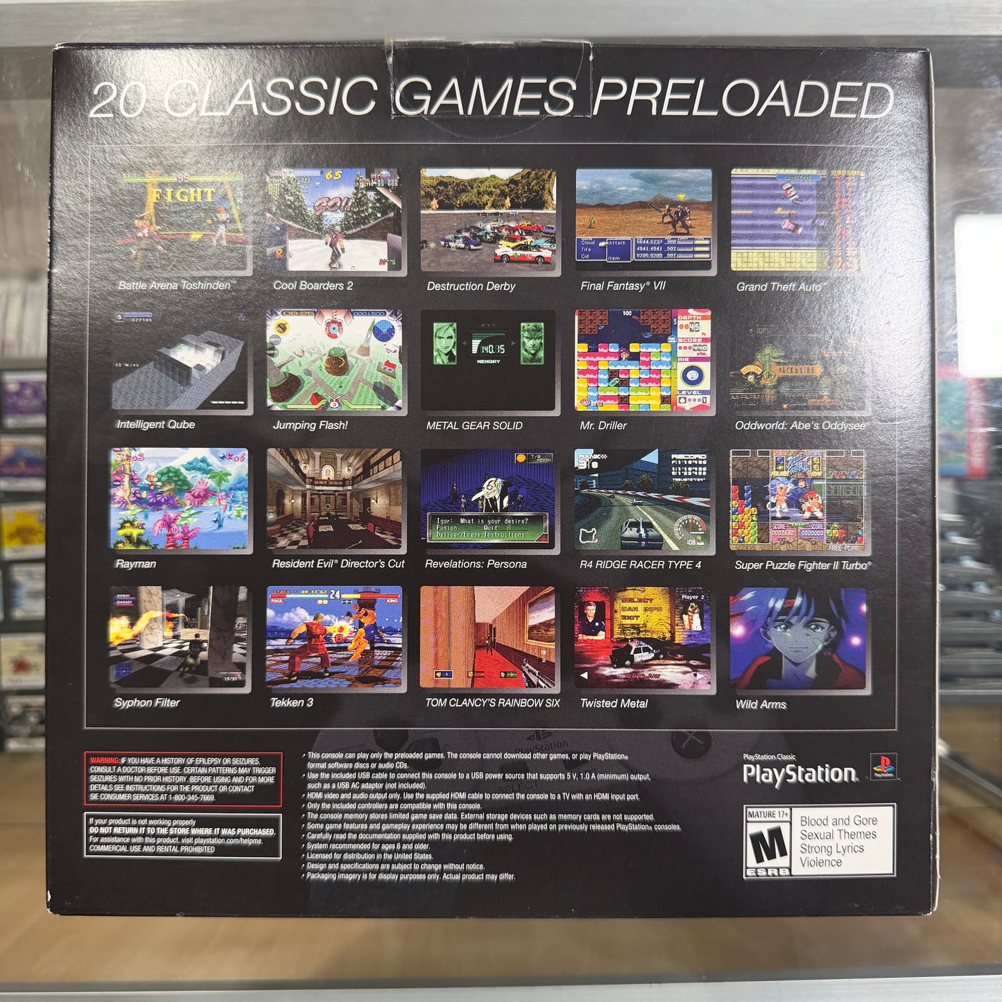 Sealed Playstation Classic Mini System