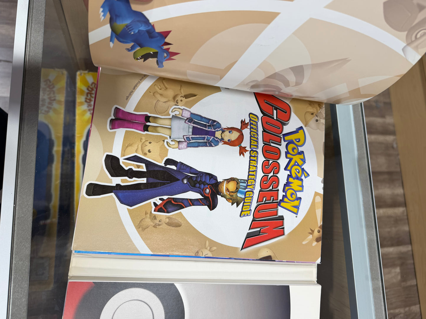 Pokemon Colosseum Limited Edition Strategy Guide with Battle Chart + E-Watch Insert