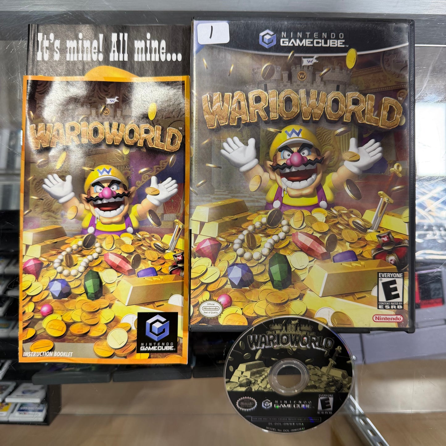 WarioWorld Nintendo Gamecube ( 1 )