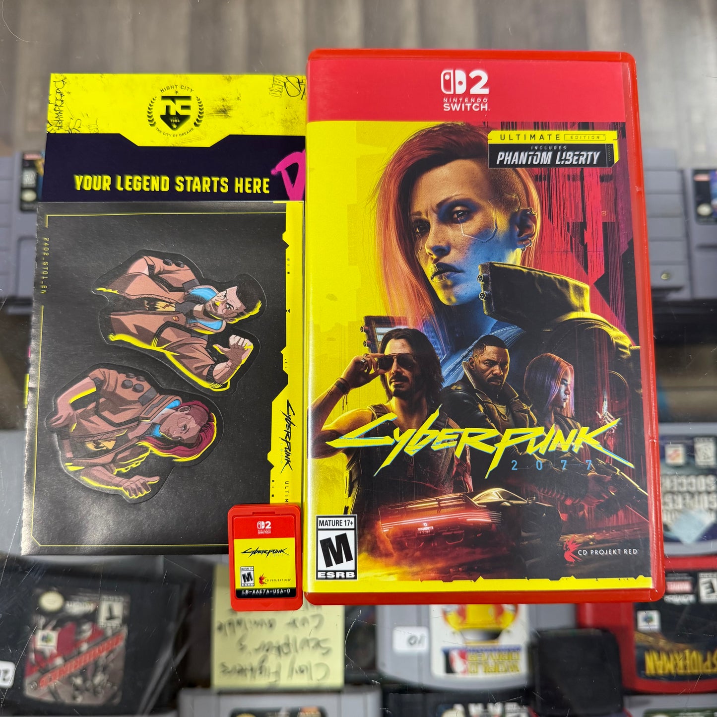 Cyberpunk 2077: Ultimate Edition Nintendo Switch 2 CIB