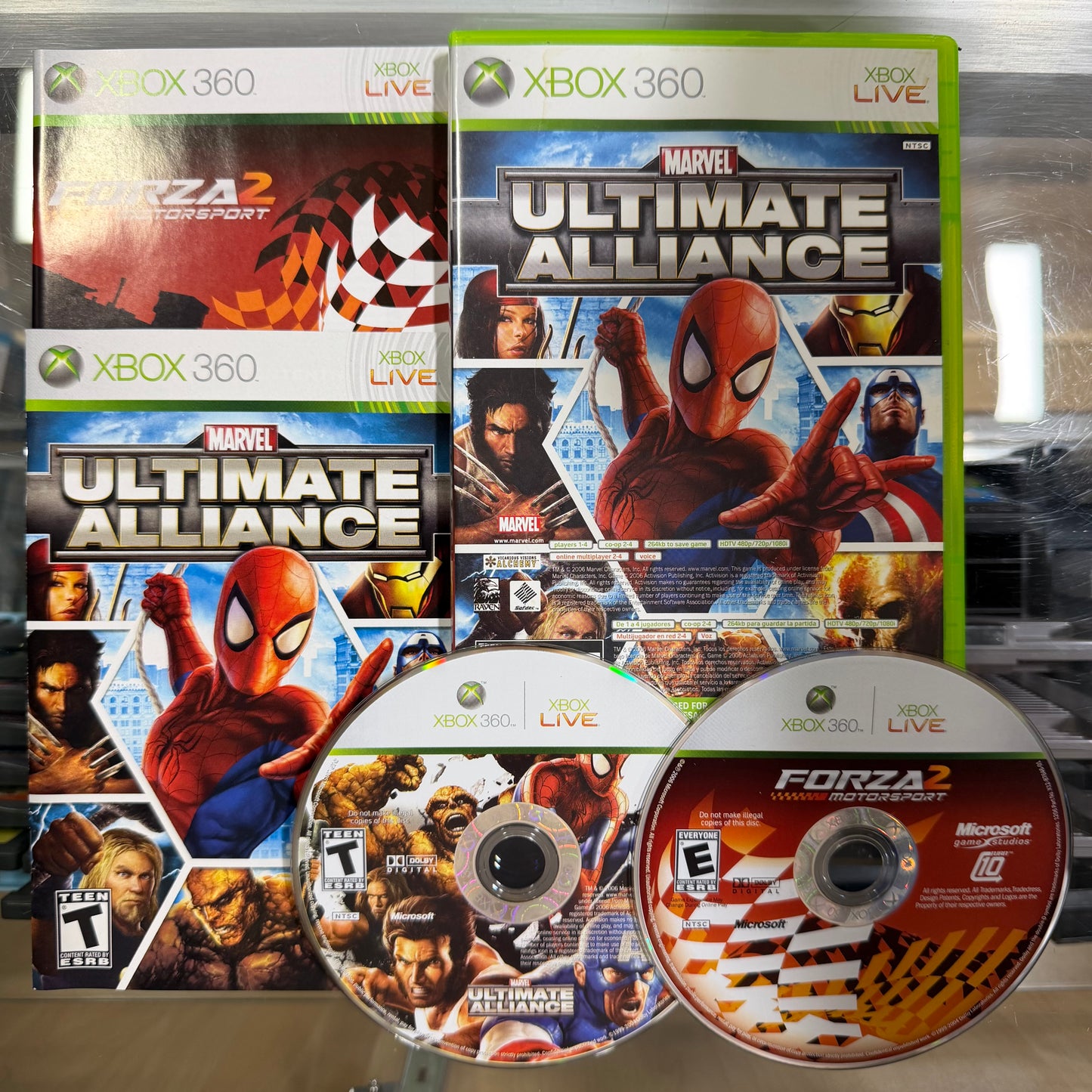 Marvel Ultimate Alliance & Forza 2 Xbox 360