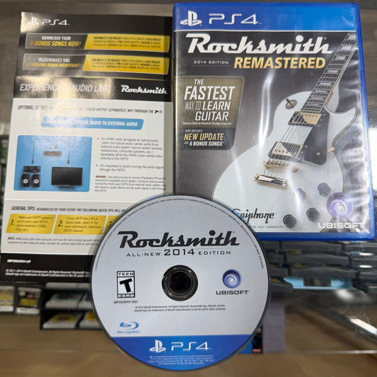 Rocksmith 2014 Edition [Remastered] Playstation 4