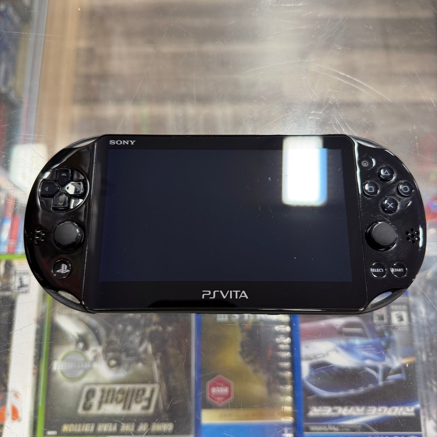Black Playstation Vita 2000 Handheld System with Charger (JP) (Region Free)