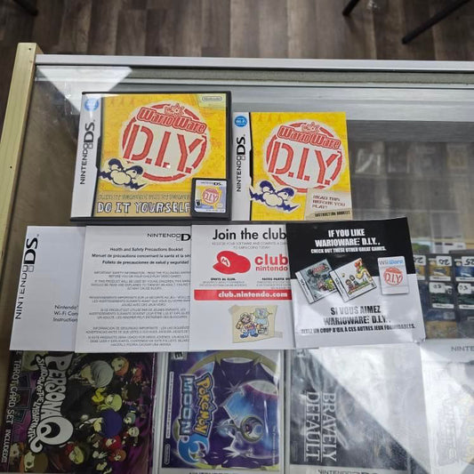 Wario Ware D.I.Y. Nintendo DS CIB