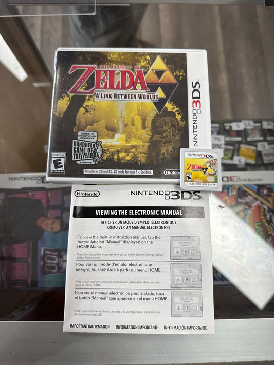 Legend of Zelda Link Between Worlds Nintendo 3DS