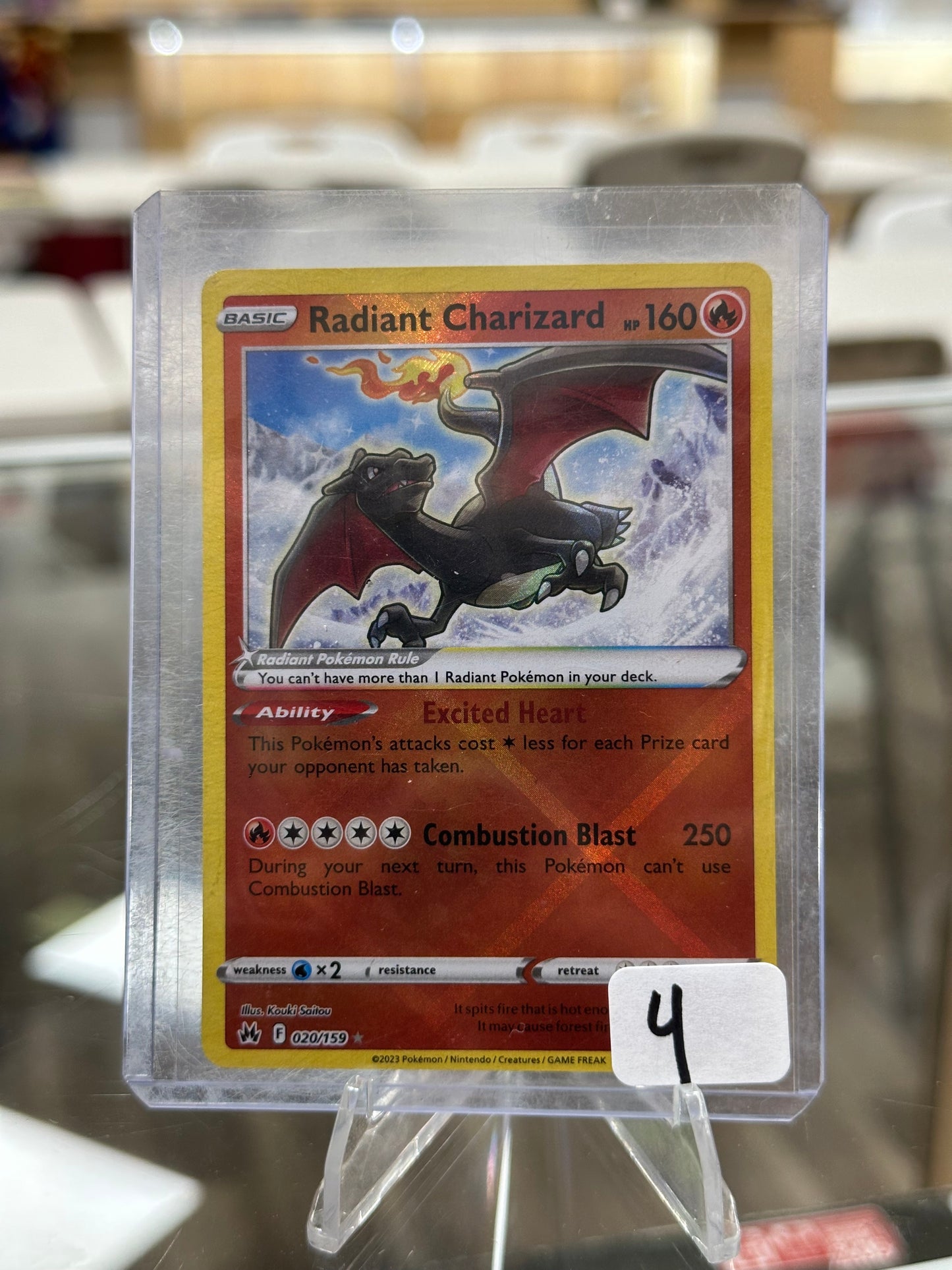 Radiant Charizard - Crown Zenith (NM)