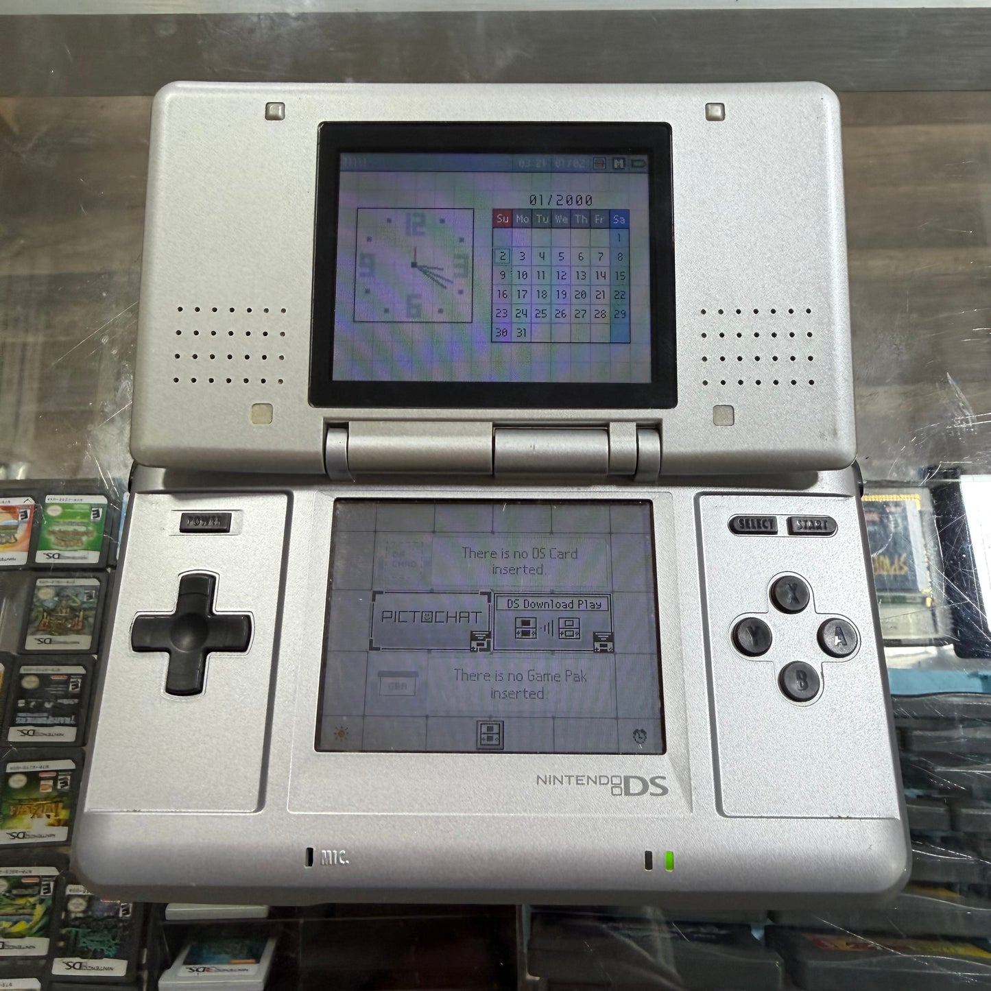 Original Nintendo DS System (Charger included) (no stylus)