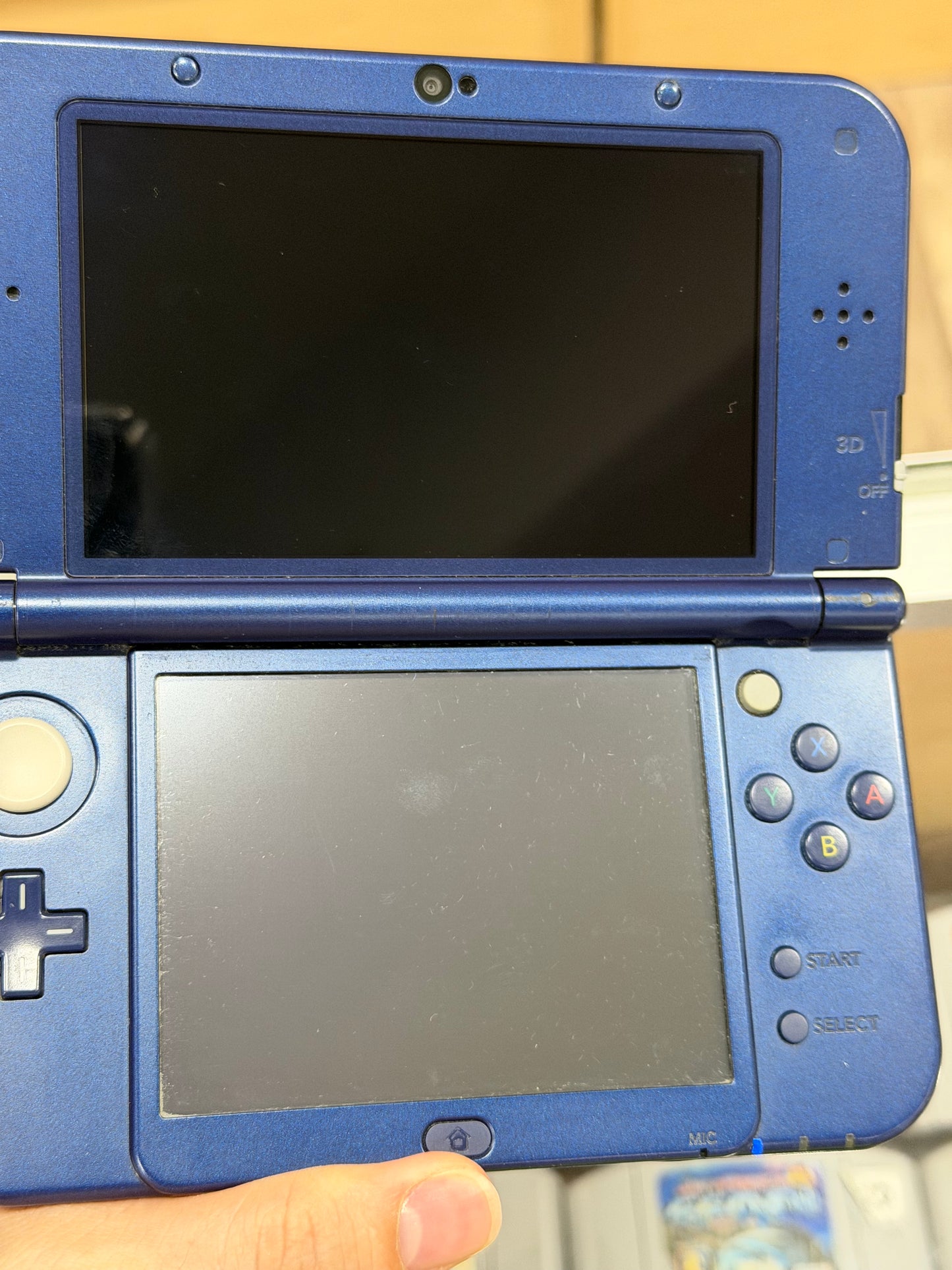 Blue New Nintendo 3DS XL Handheld System With Charger (Region Free)(JAPANESE TO US)