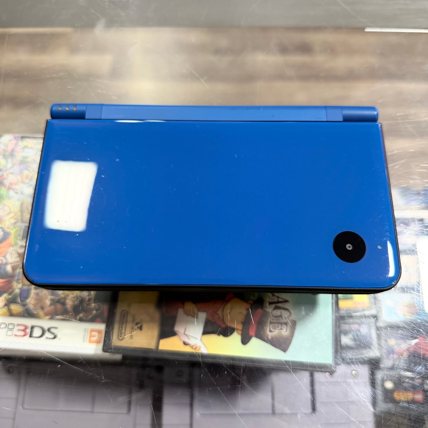 Nintendo DSi XL Midnight Blue Handheld System with Box and Charger