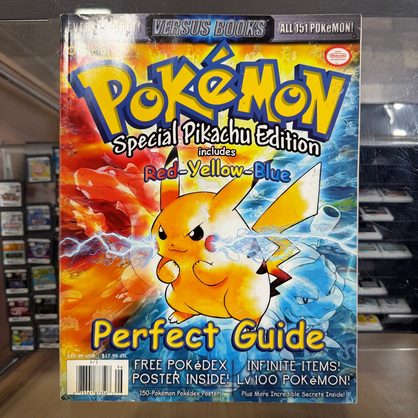 Pokémon Red Yellow Blue Perfect Guide Book