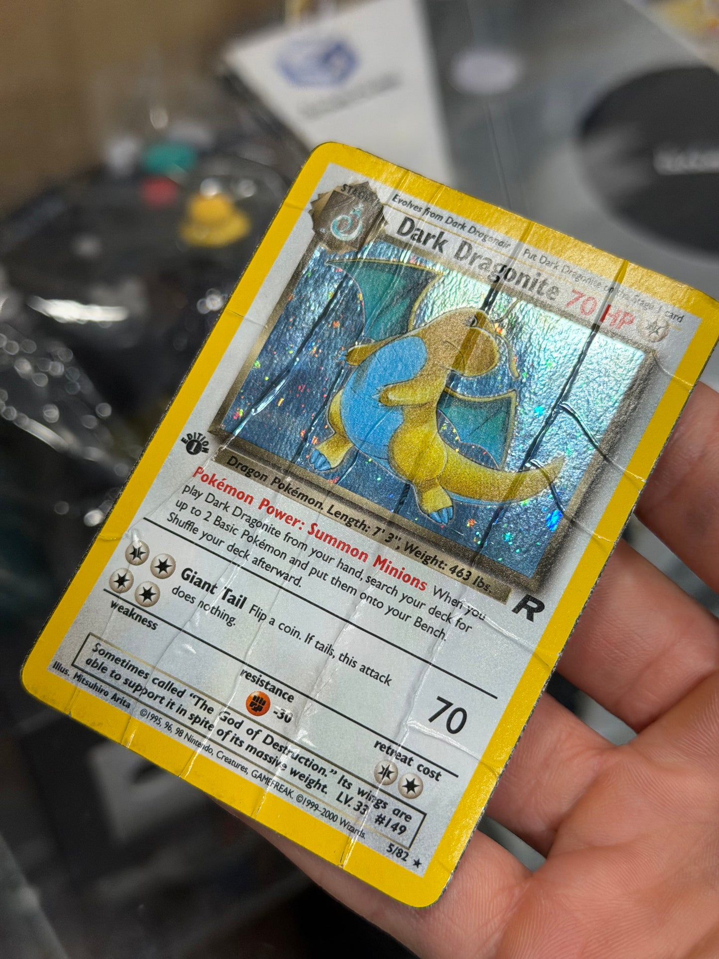 Dark Dragonite - Team Rocket 1st Edition