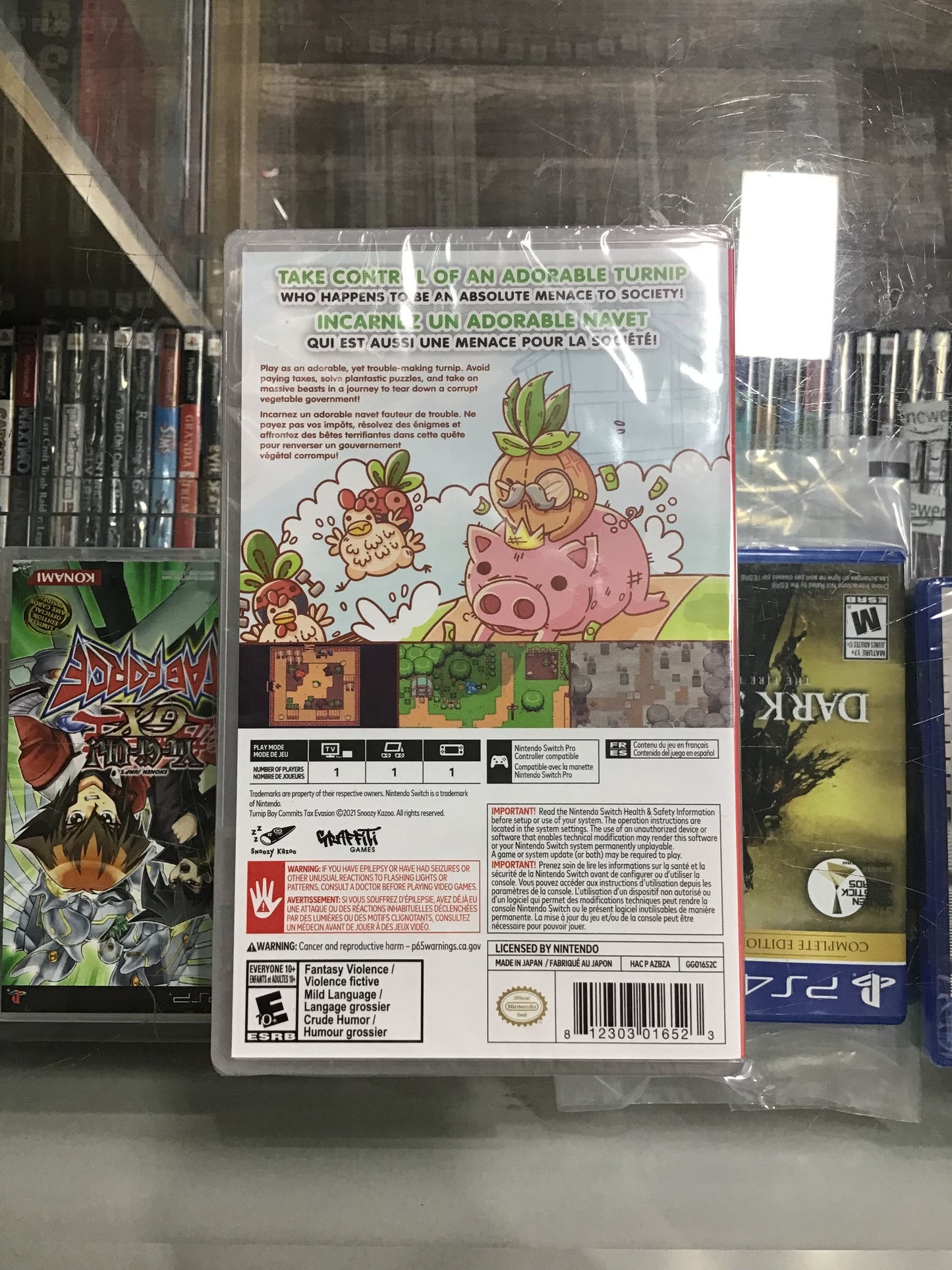 Turnip Boy Commits Tax Evasion Nintendo Switch UNOPENED