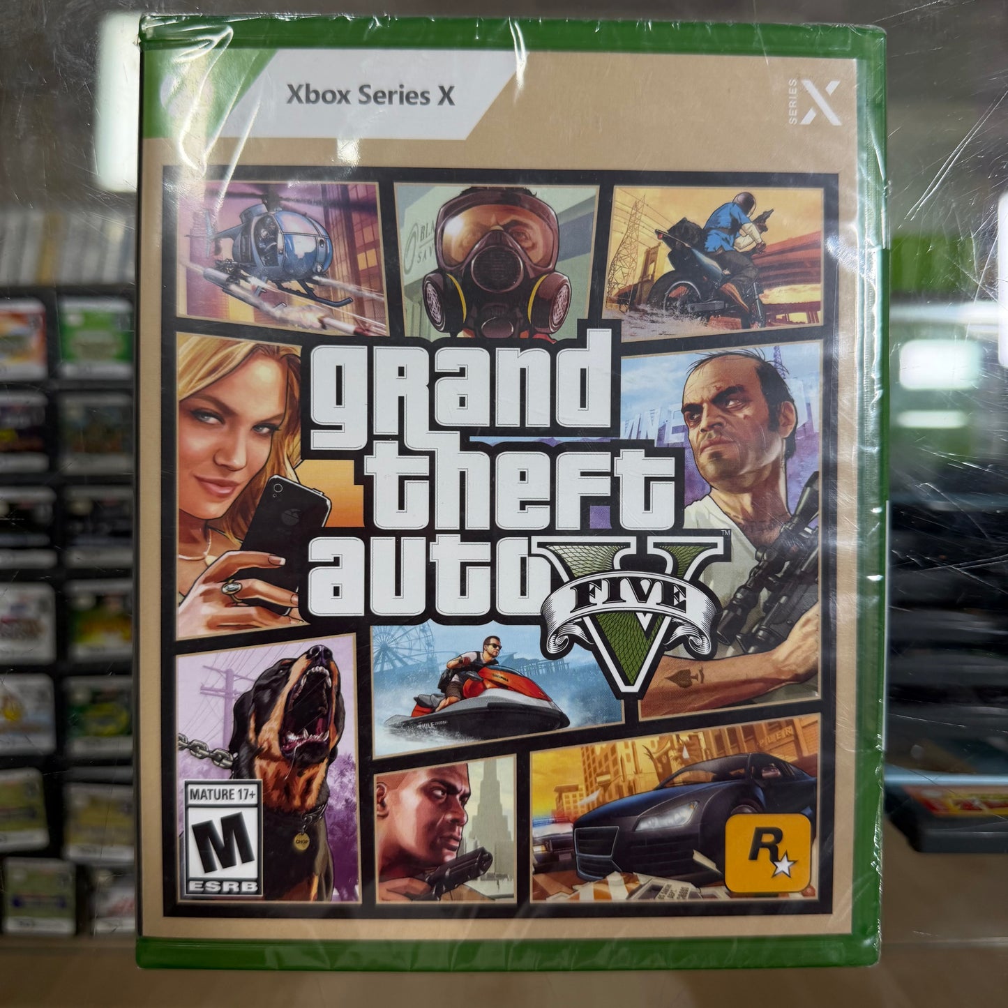 Sealed Grand Theft Auto V Xbox Series X