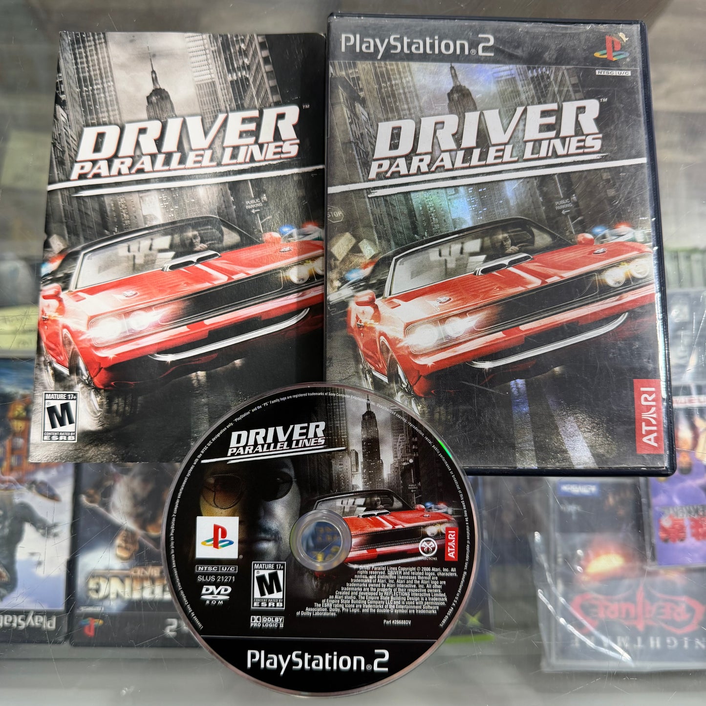 Driver Parallel Lines Playstation 2