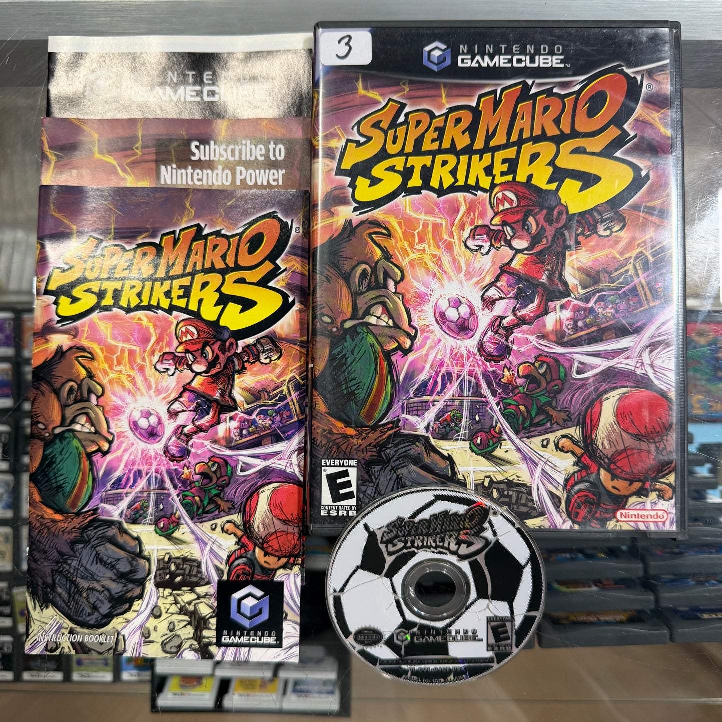 Super Mario Strikers Nintendo Gamecube ( 3 )