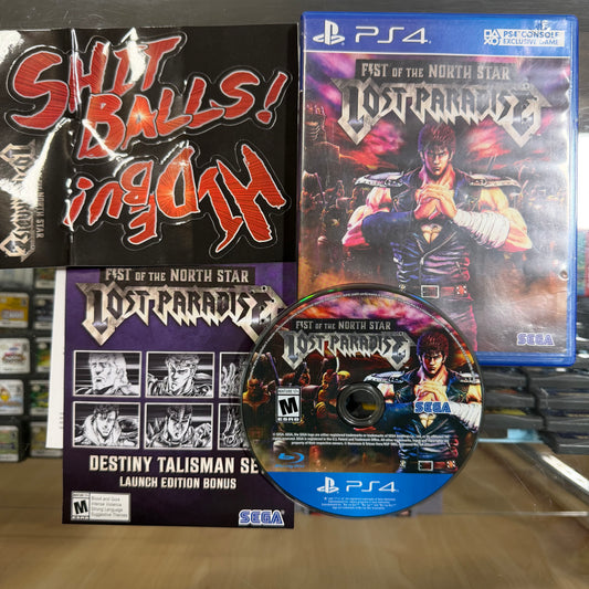 Fist Of The North Star: Lost Paradise Playstation 4