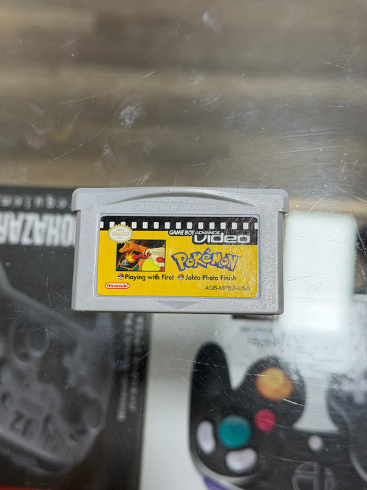 GBA Video Pokemon Johto Photo Finish and Playing with Fire