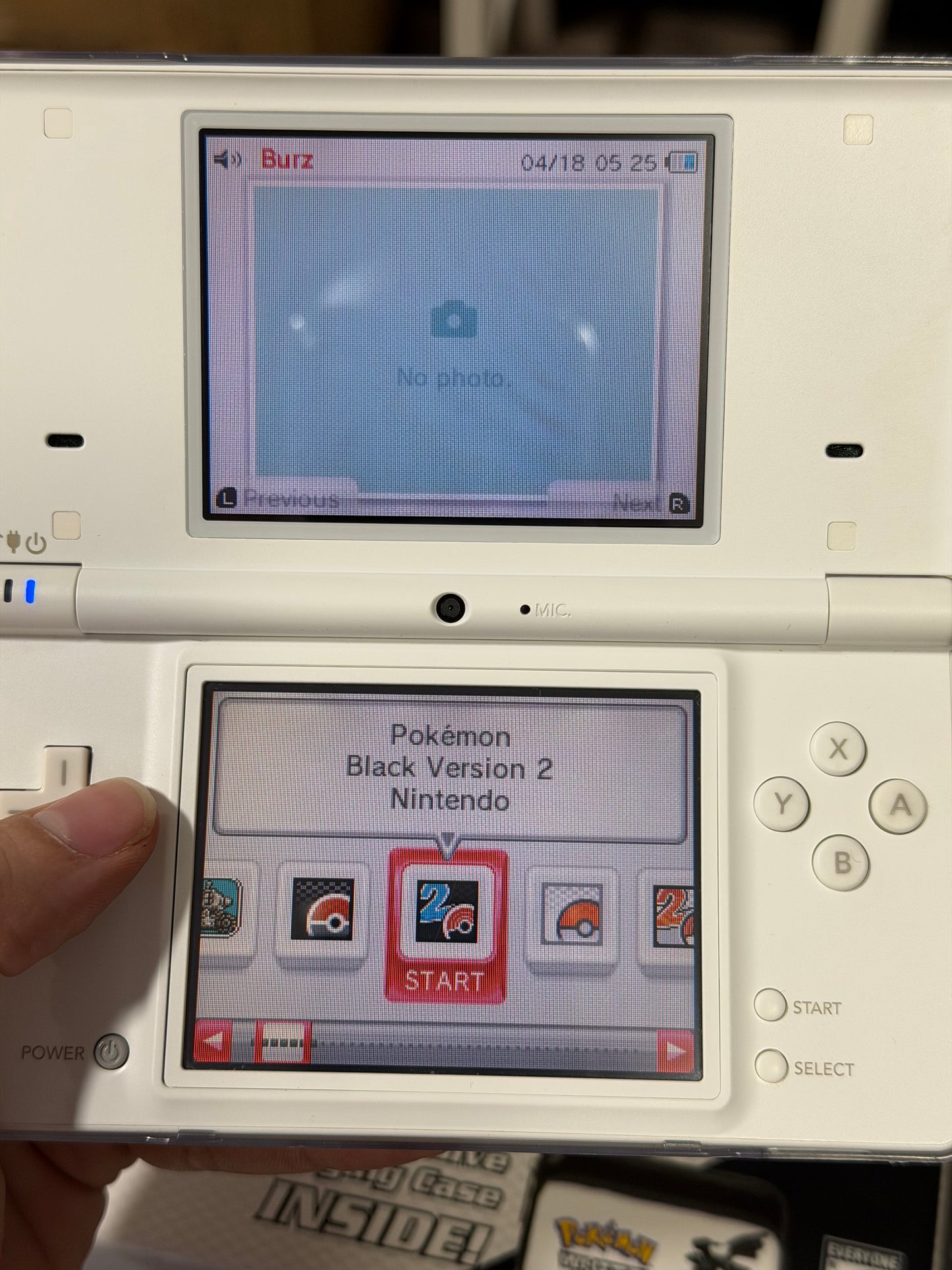 Nintendo DSi Pokemon Reshiram Zekrom Limited White Version Handheld CIB - Digital Games, Missing White CIB