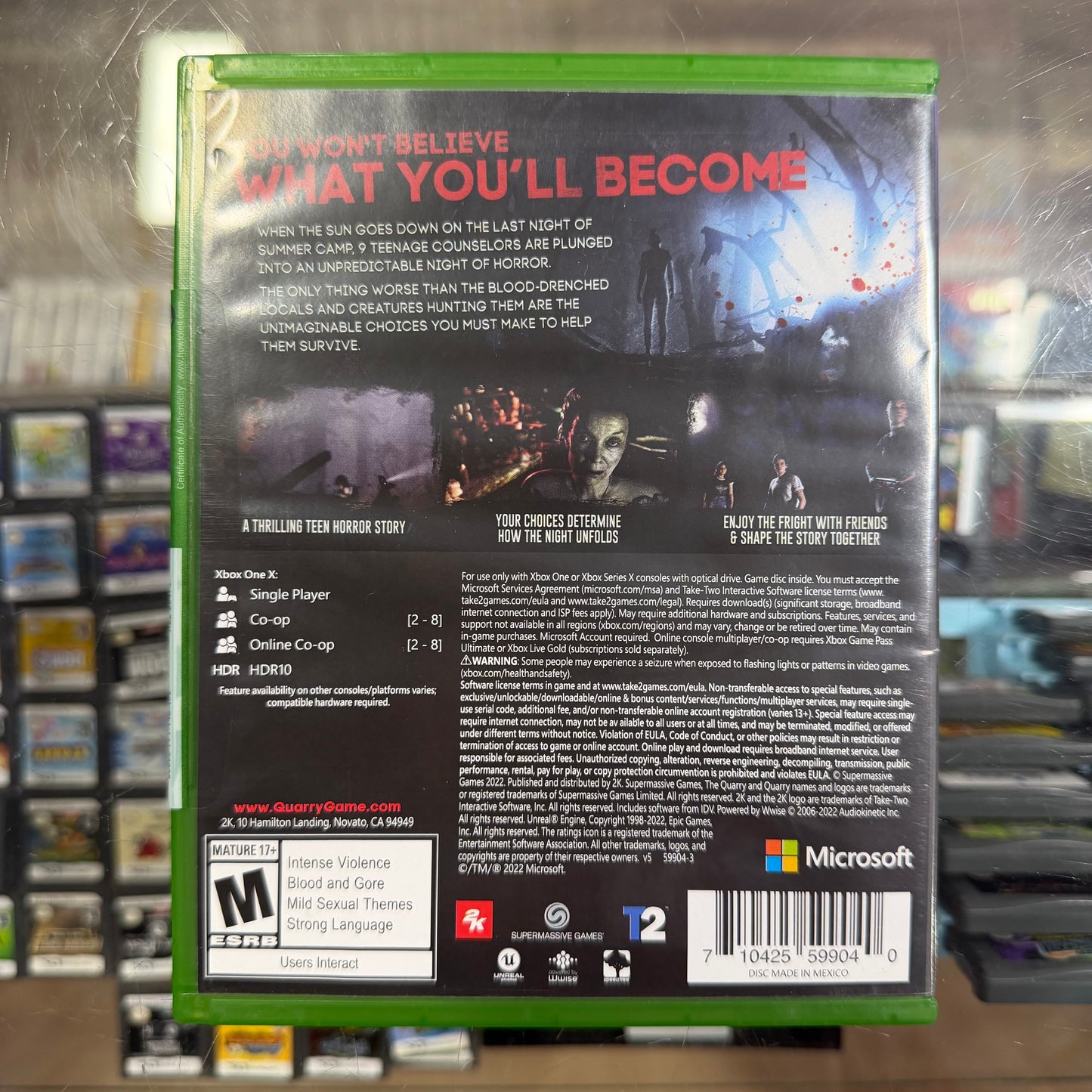 Sealed The Quarry Xbox One