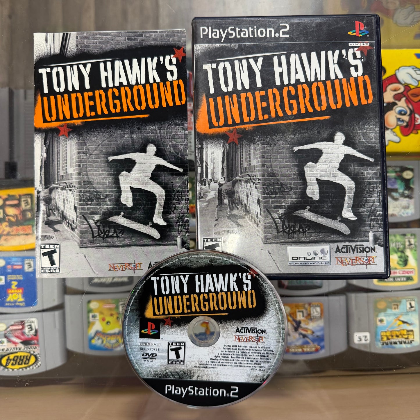 Tony Hawk Underground Playstation 2