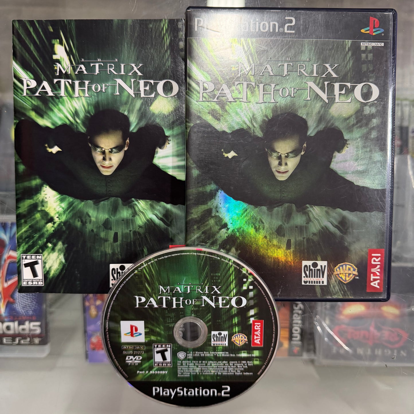 The Matrix Path Of Neo Playstation 2