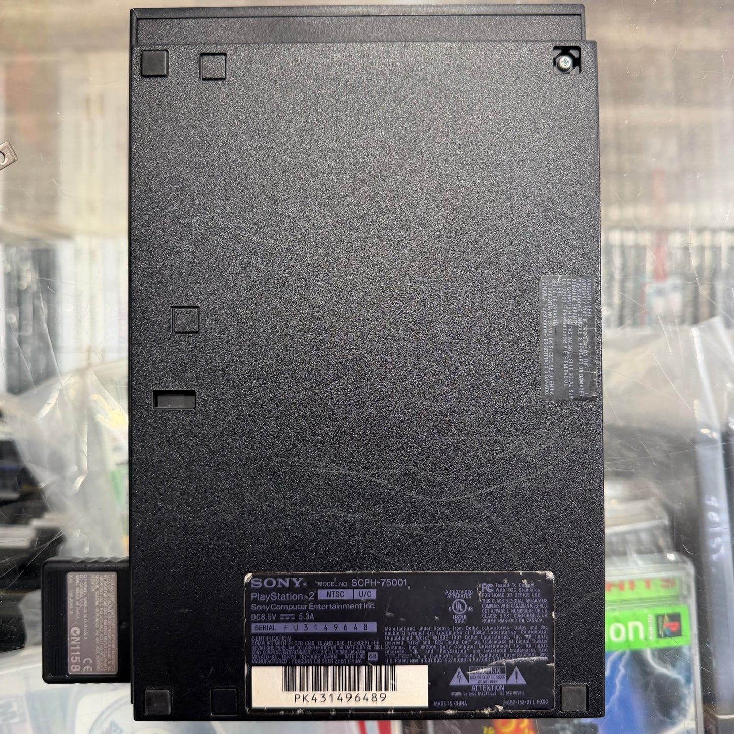Slim Playstation 2 System Playstation 2 [Memory Card Controller And Cables Included]