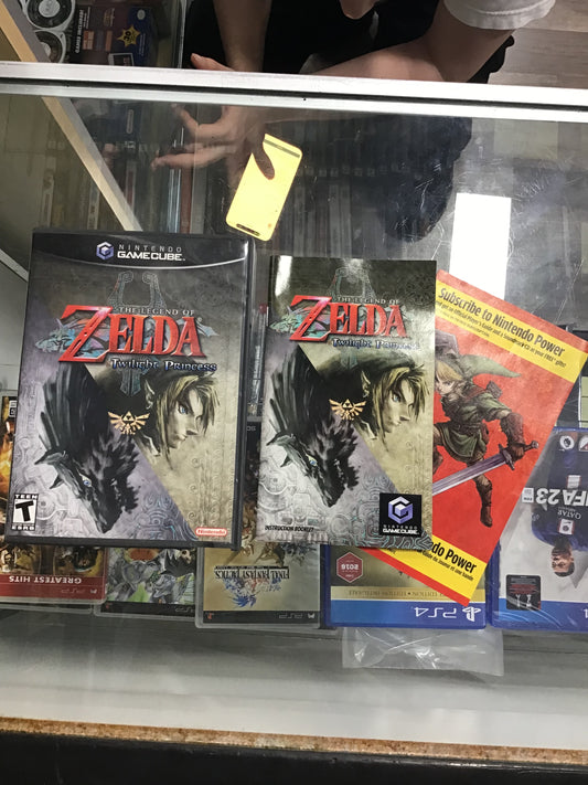 The Legend of Zelda Twilight Princess Nintendo GameCube Case and Manual ONLY