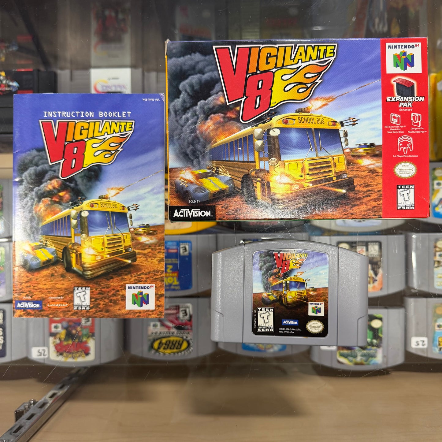 Vigilante 8 Nintendo 64 CIB