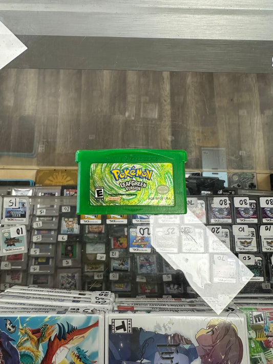 Pokémon LeafGreen Authentic Nintendo Gameboy Advance