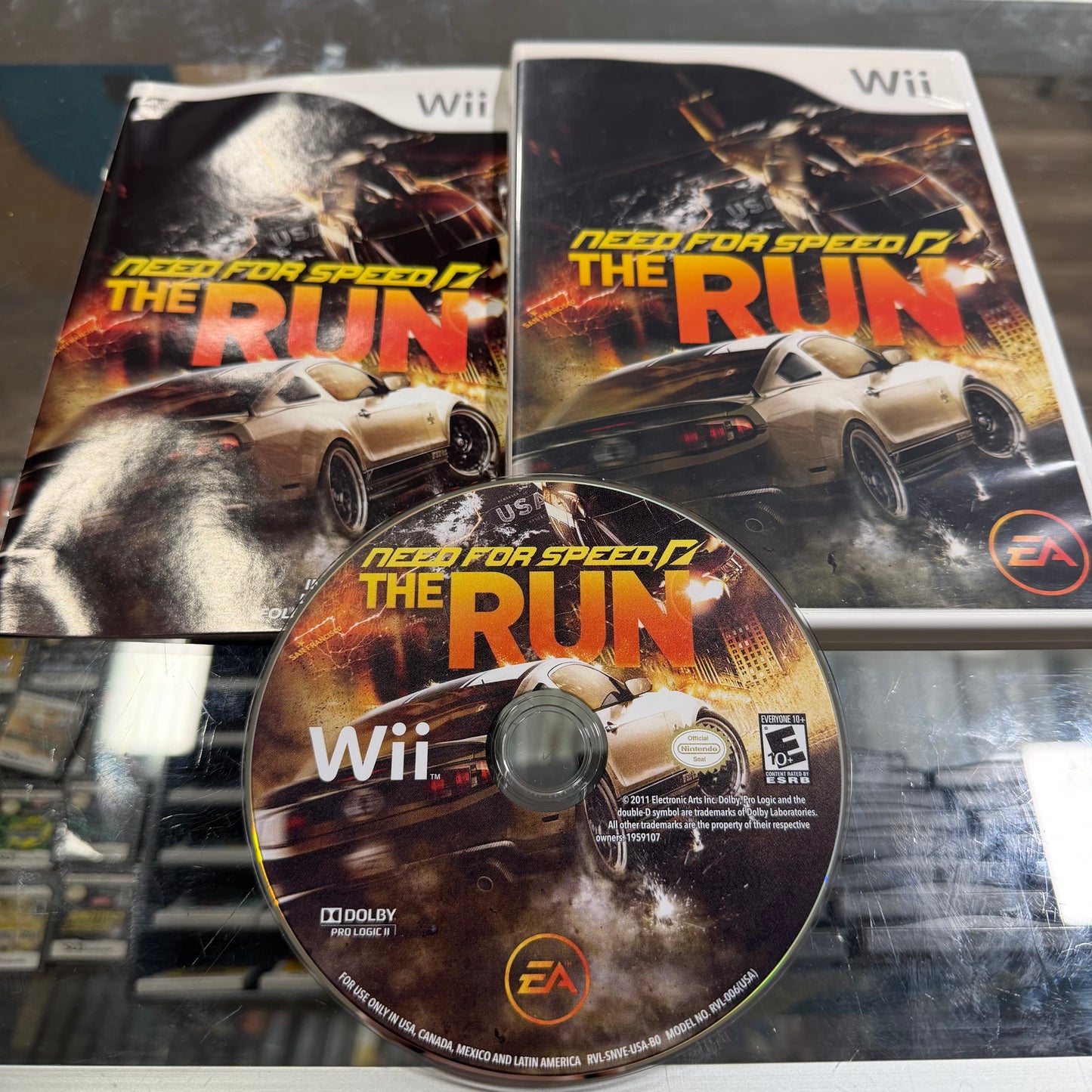 Need For Speed: The Run Wii