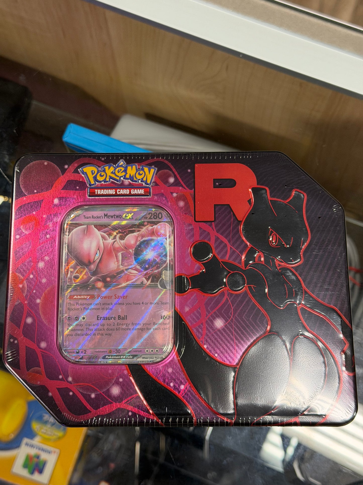 Team Rocket Tin [Team Rocket's Mewtwo ex]
