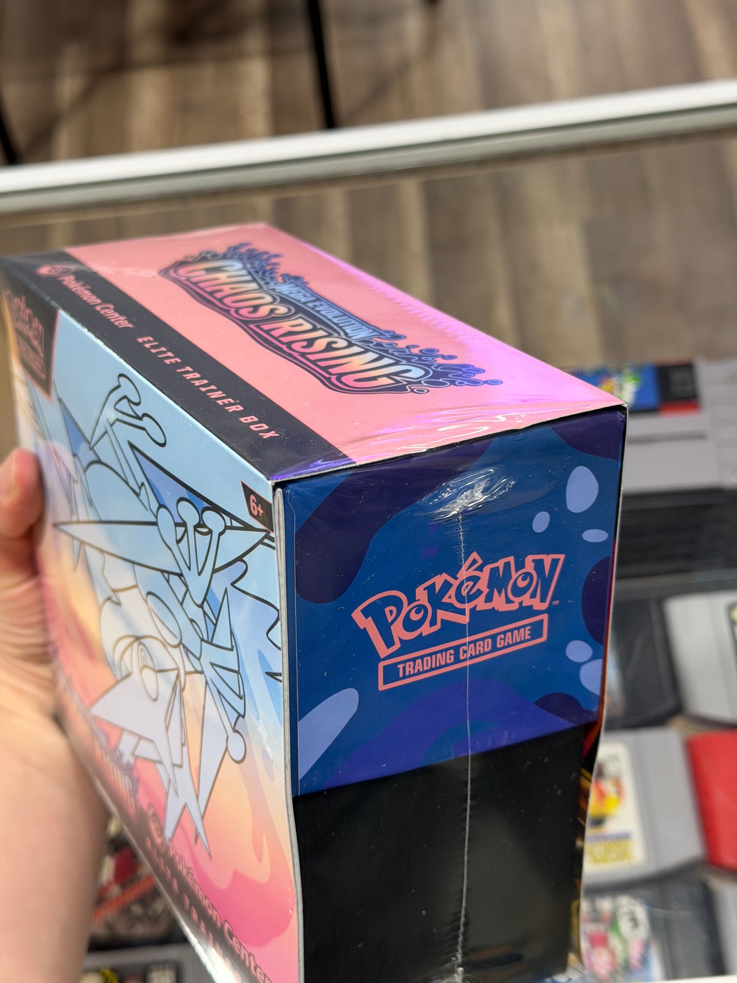 Chaos Rising Pokemon Center Elite Trainer Box - Pokemon Cards