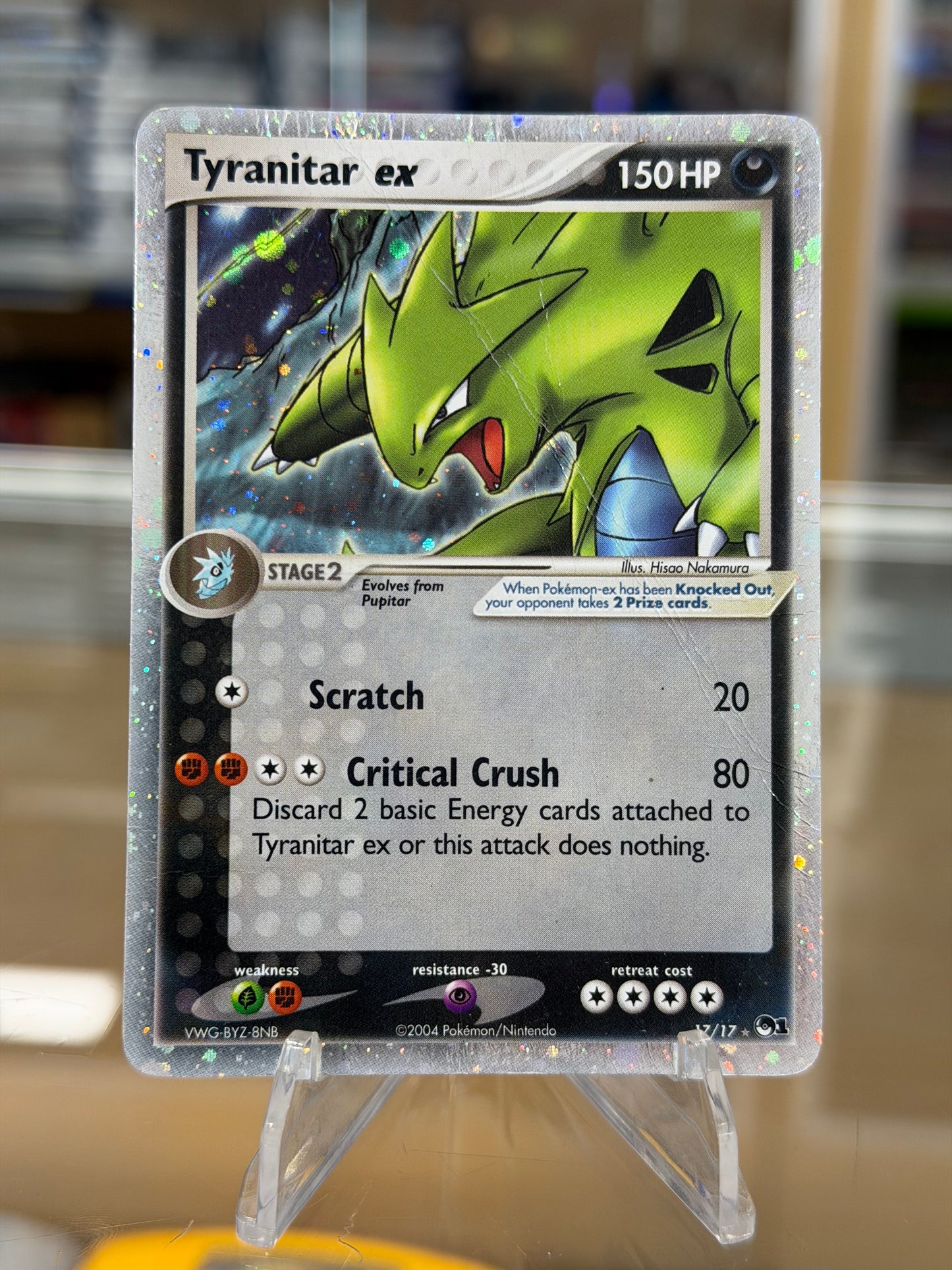 Tyranitar ex (Holo) - POP Series 1
