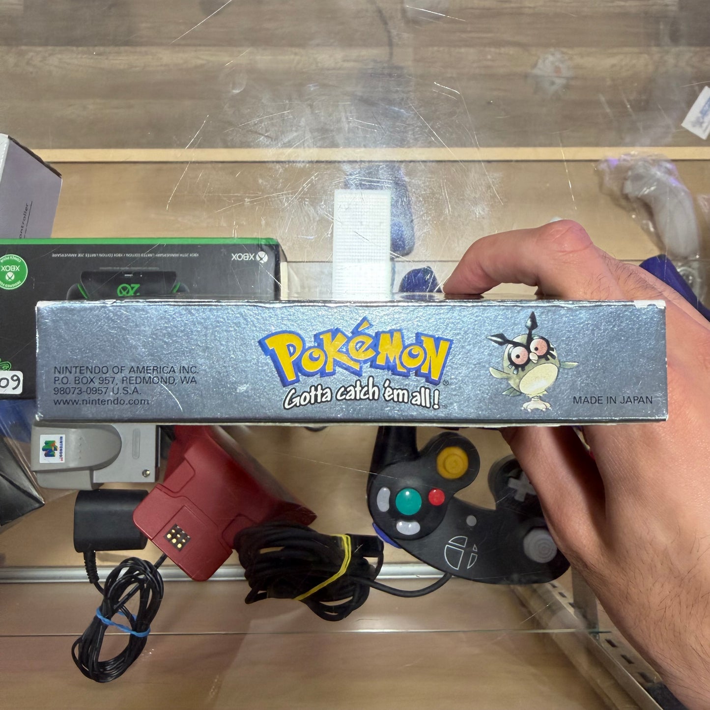 Pokémon Silver (Authentic) Nintendo Gameboy Color with Box Protector