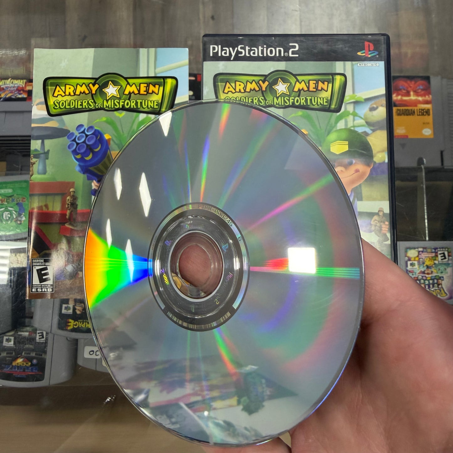 Army Men Soldiers Of Misfortune Playstation 2