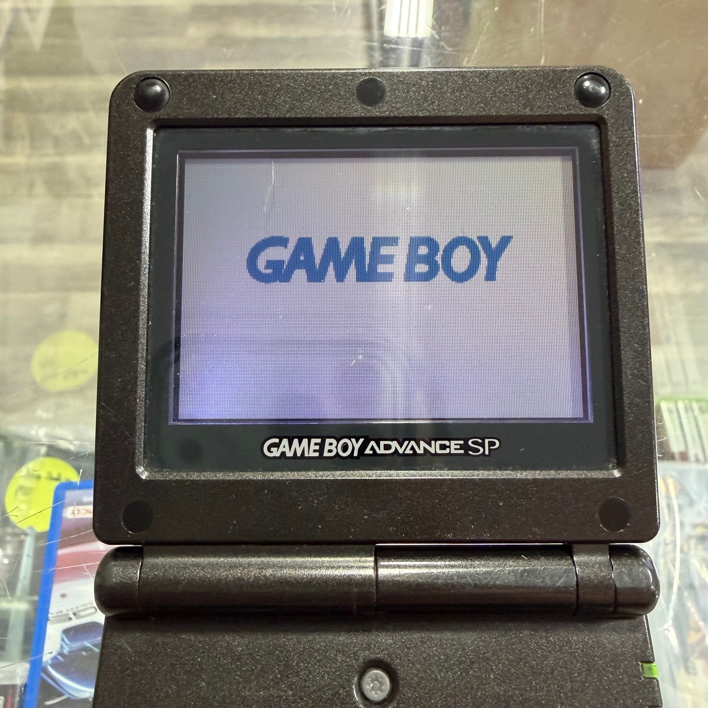 Black Nintendo Gameboy Advance SP System