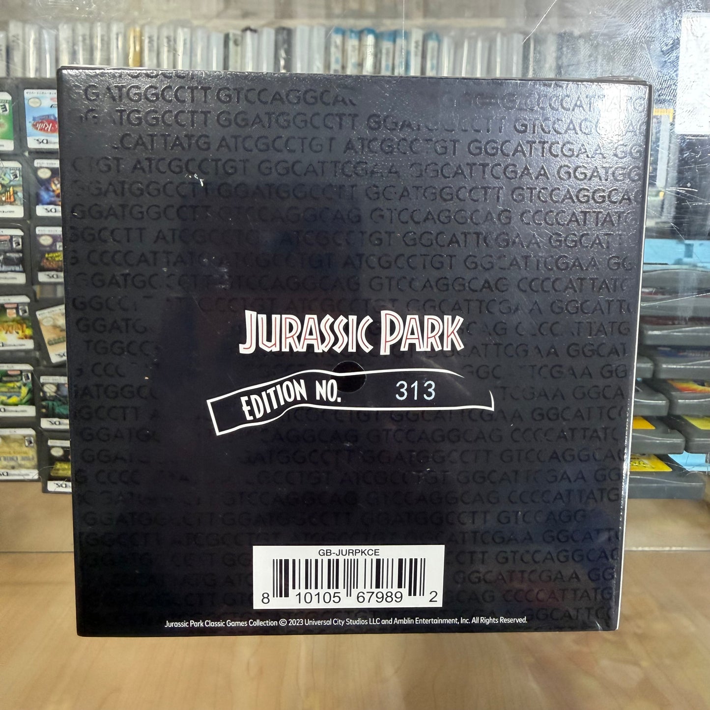 Sealed Jurassic Park Collectors Edition Game Boy Limited Run Games