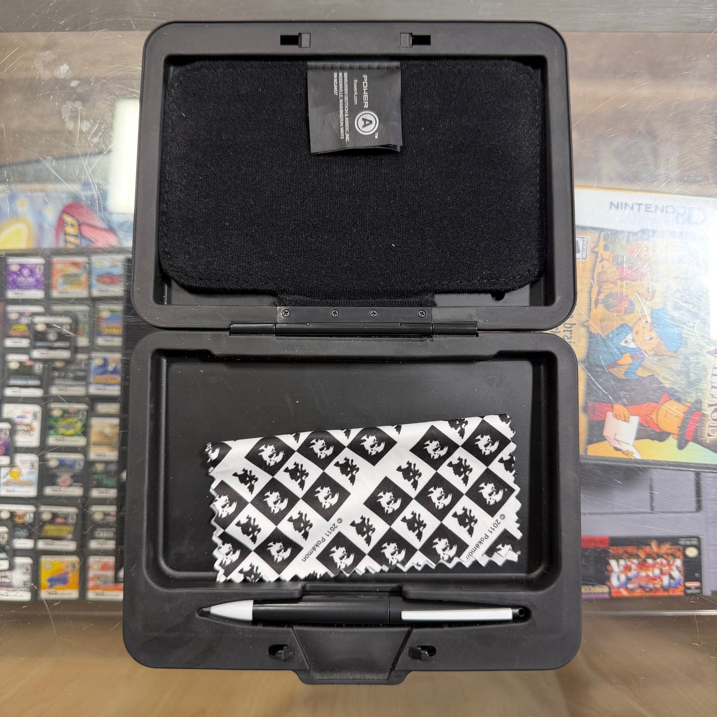 Pokemon Black White DS Universal Hard Case Kit PowerA Nintendo DS DSi XL