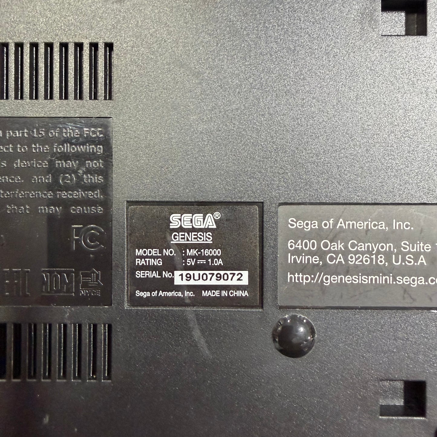 Sega Genesis Mini Sega Genesis