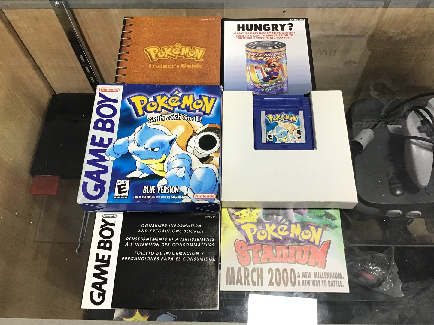 Pokémon Blue (New Battery) (Saves) (Authentic) CIB Nintendo Gameboy