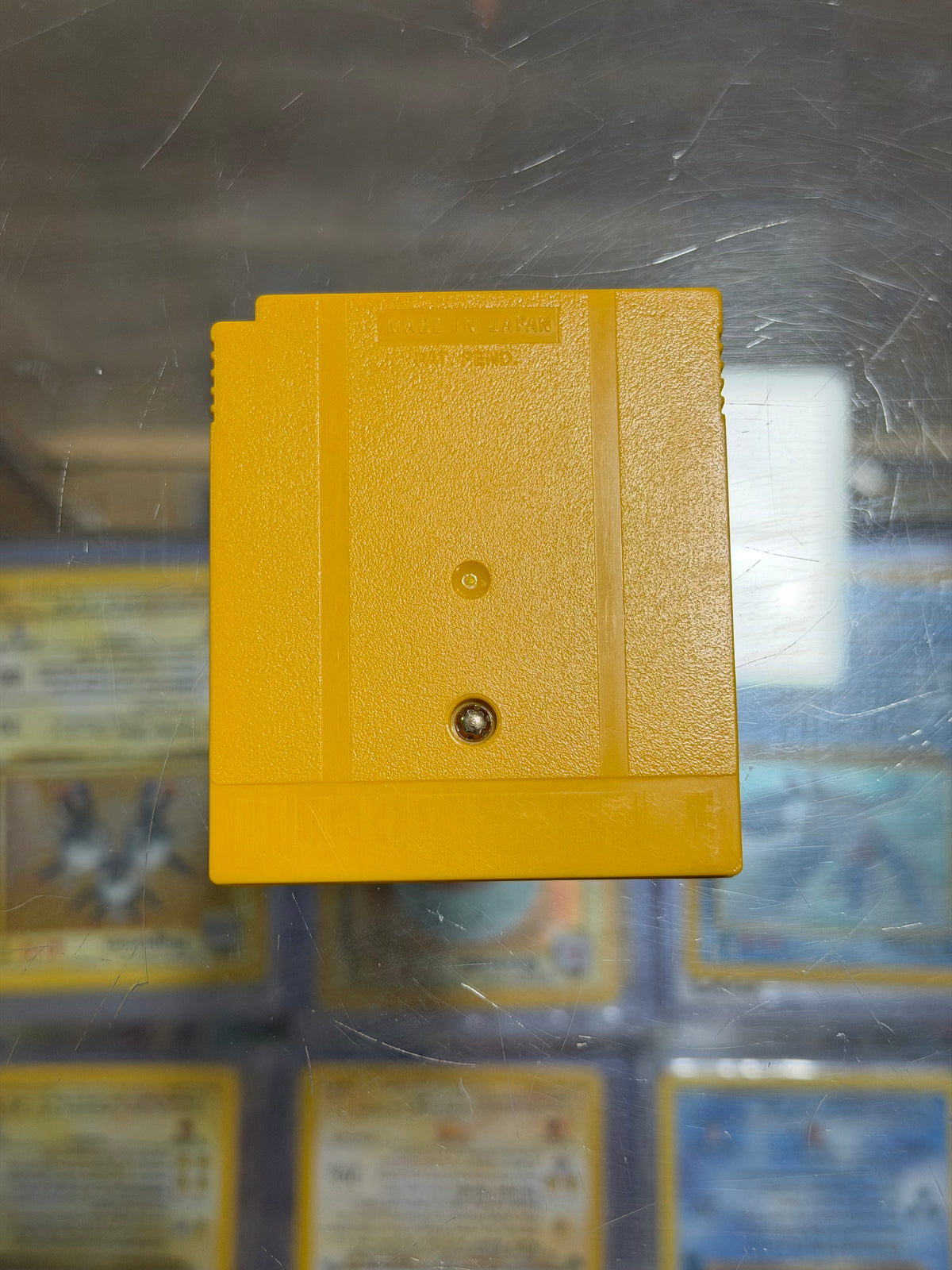 Pokemon Yellow Gameboy Excellent Label Dry Battery