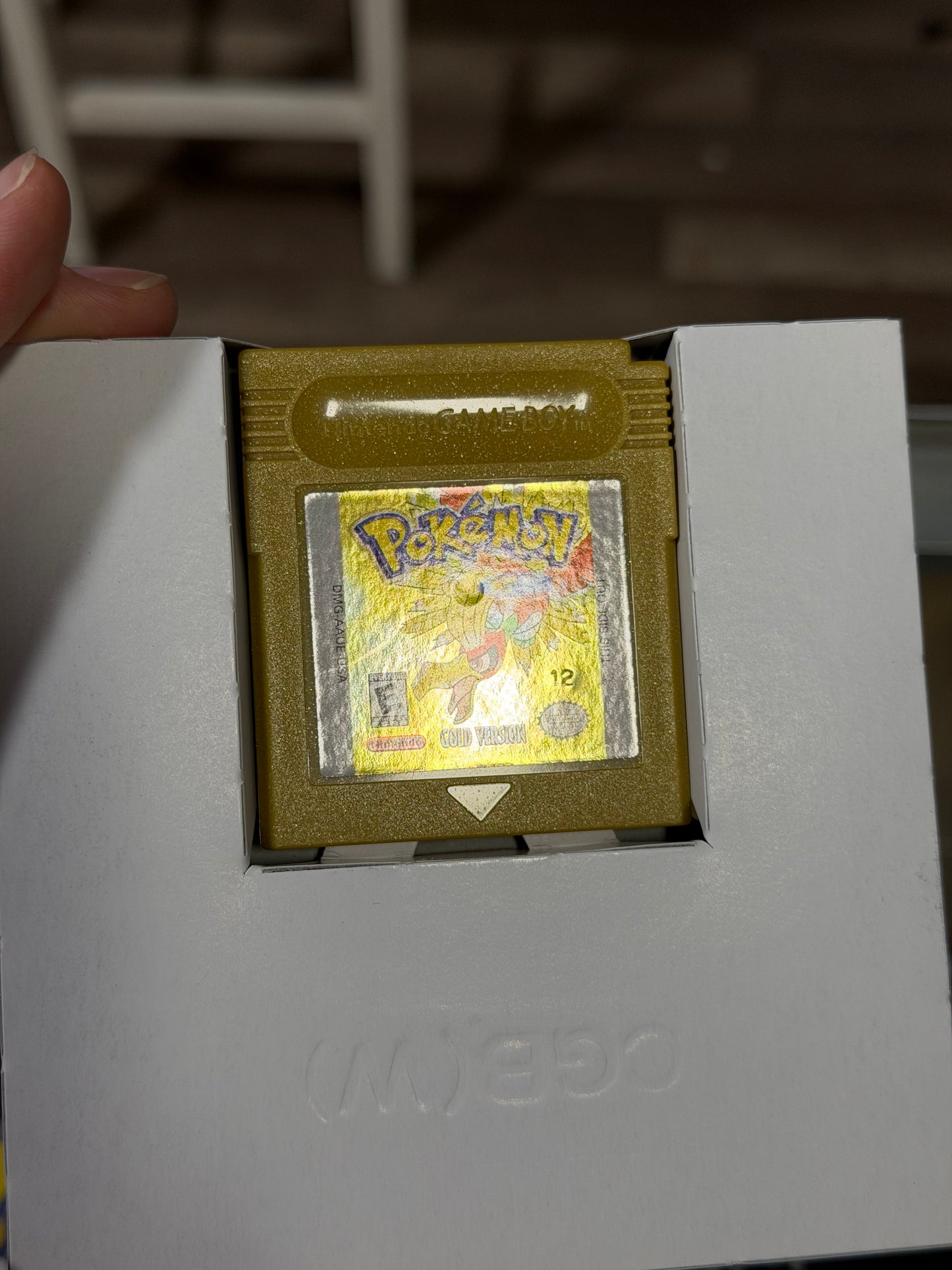 Pokémon Gold Gameboy Color Complete in Box CIB Excellent Condition