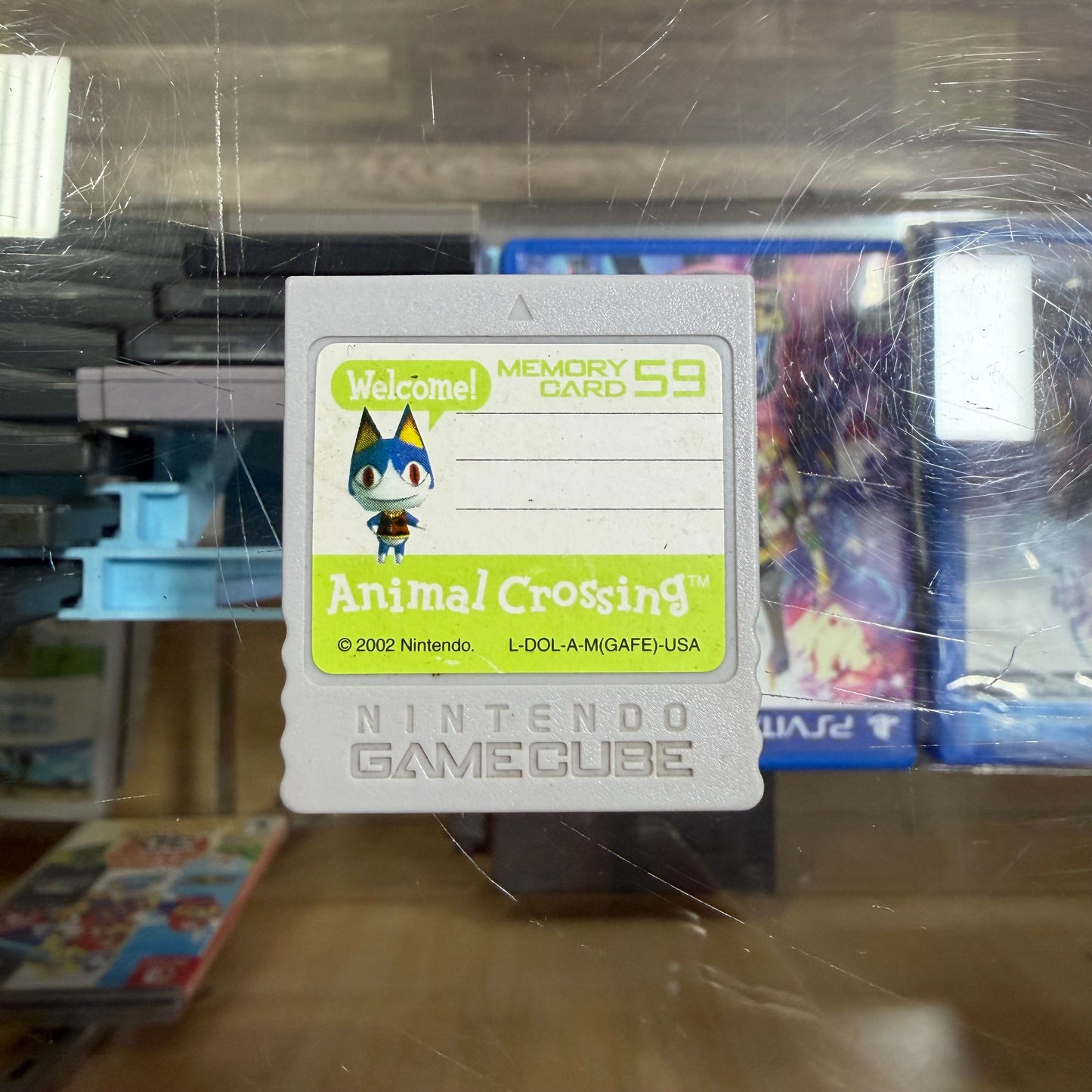 Animal Crossing Nintendo GameCube Memory Card