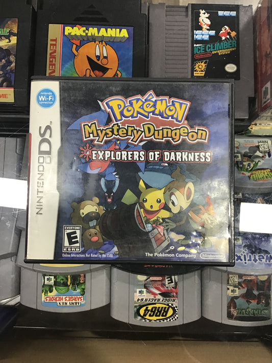 Pokémon Mystery Dungeon Explorers of Darkness Nintendo DS CASE ONLY