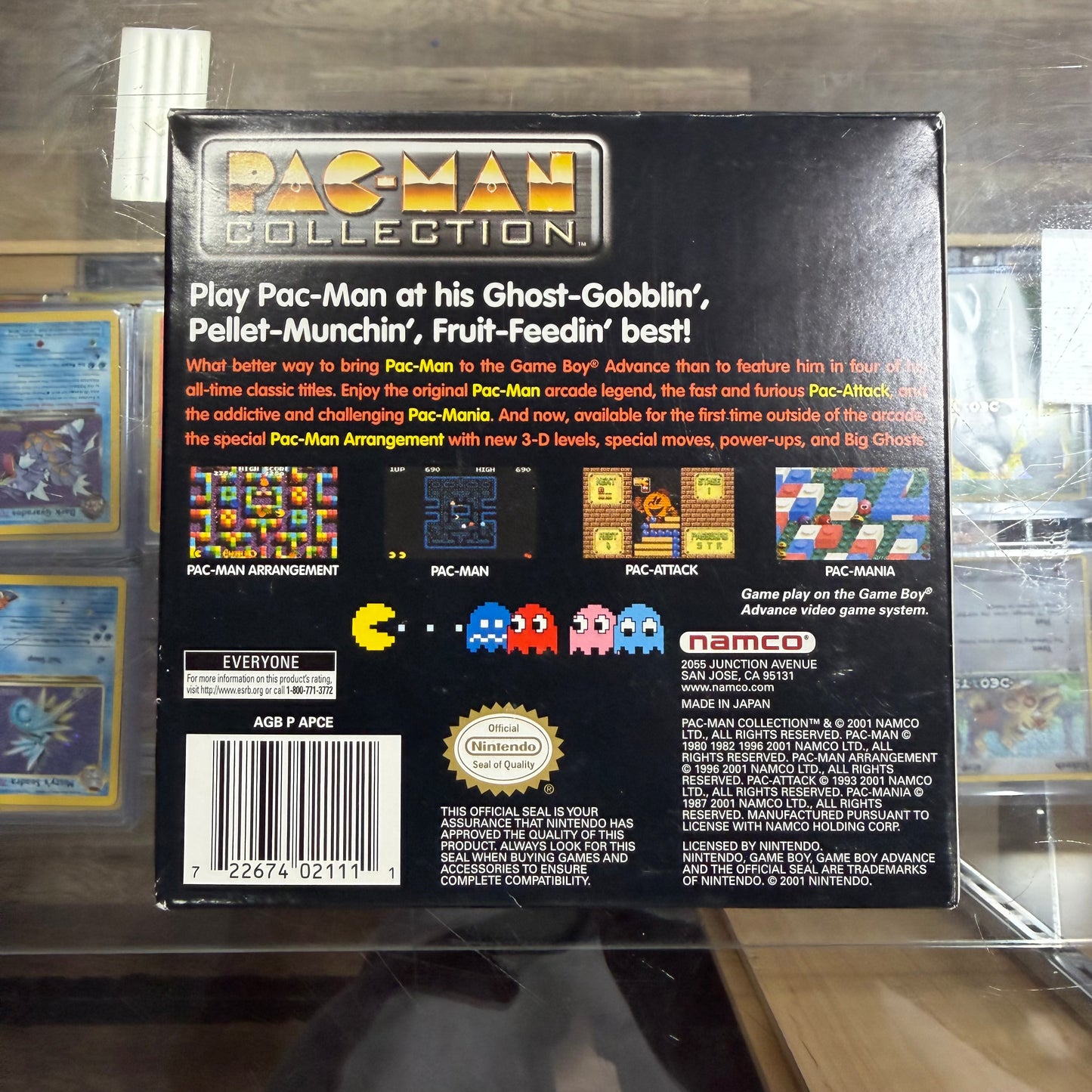 Pac-Man Collection GameBoy Advance