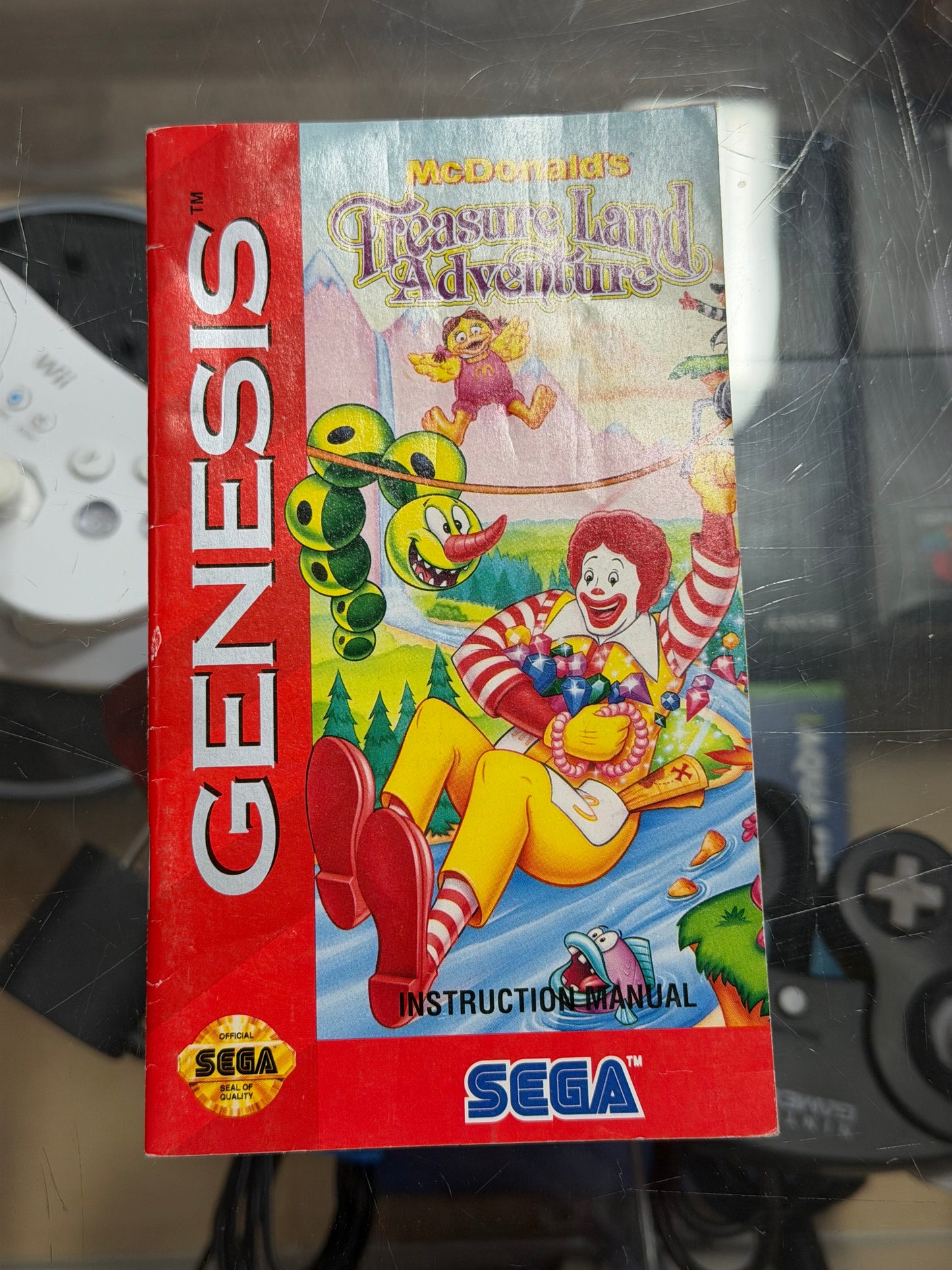 McDonald’s Treasureland Adventure Sega Genesis Manual Only