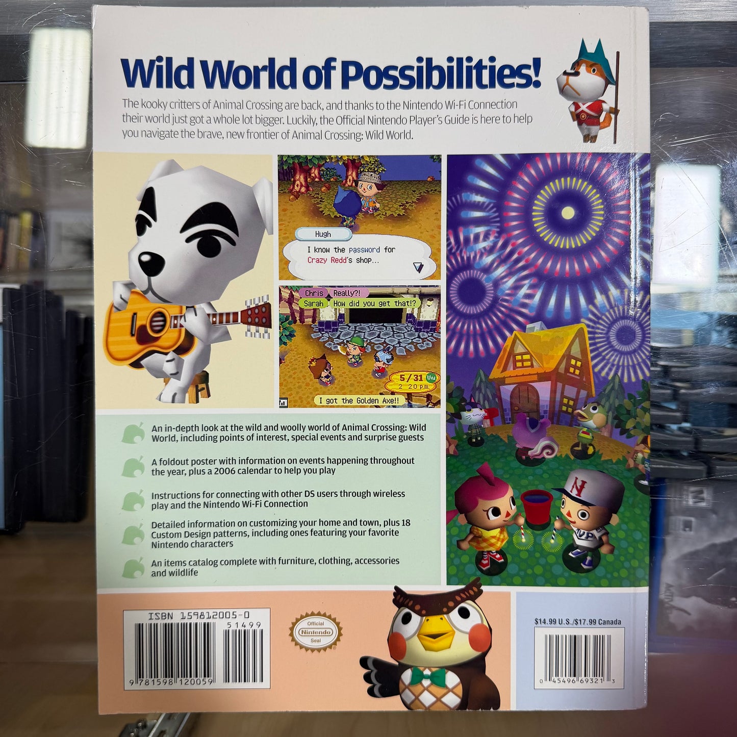 Nintendo Power Animal Crossing Wild World Nintendo DS Guide (With Poster)