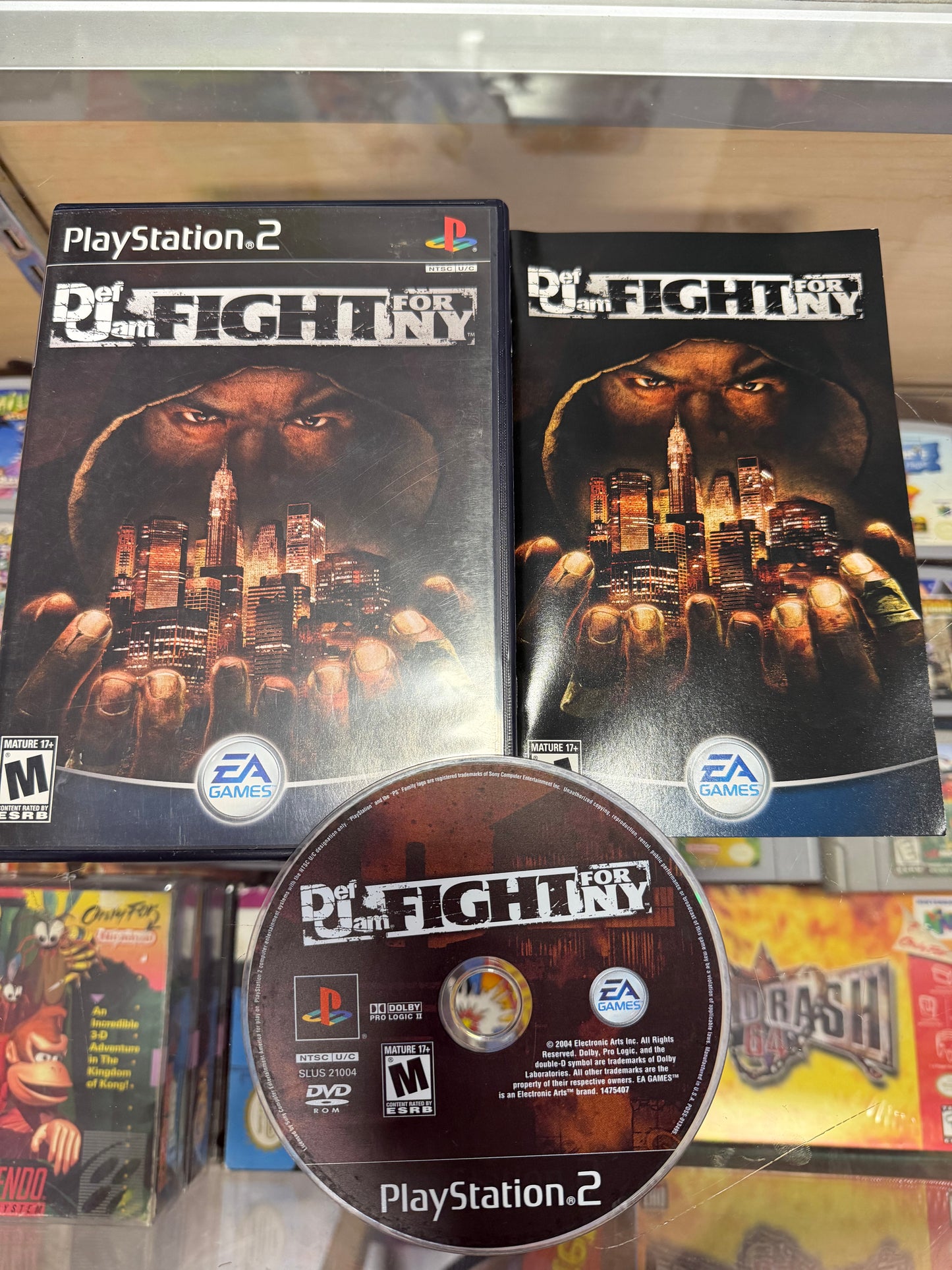 Def Jam Fight for New York Playstation 2 CIB