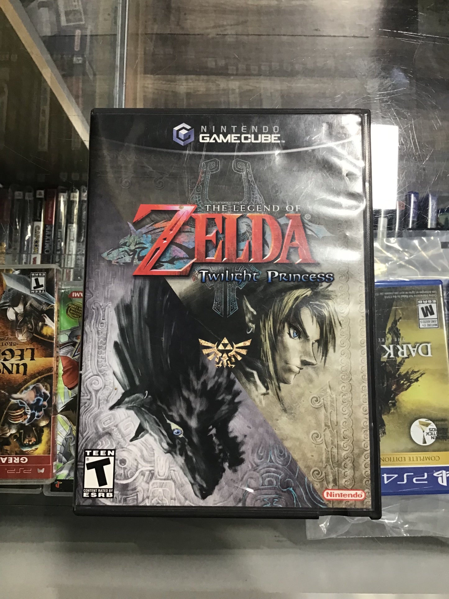 The Legend of Zelda Twilight Princess Nintendo GameCube Case and Manual ONLY