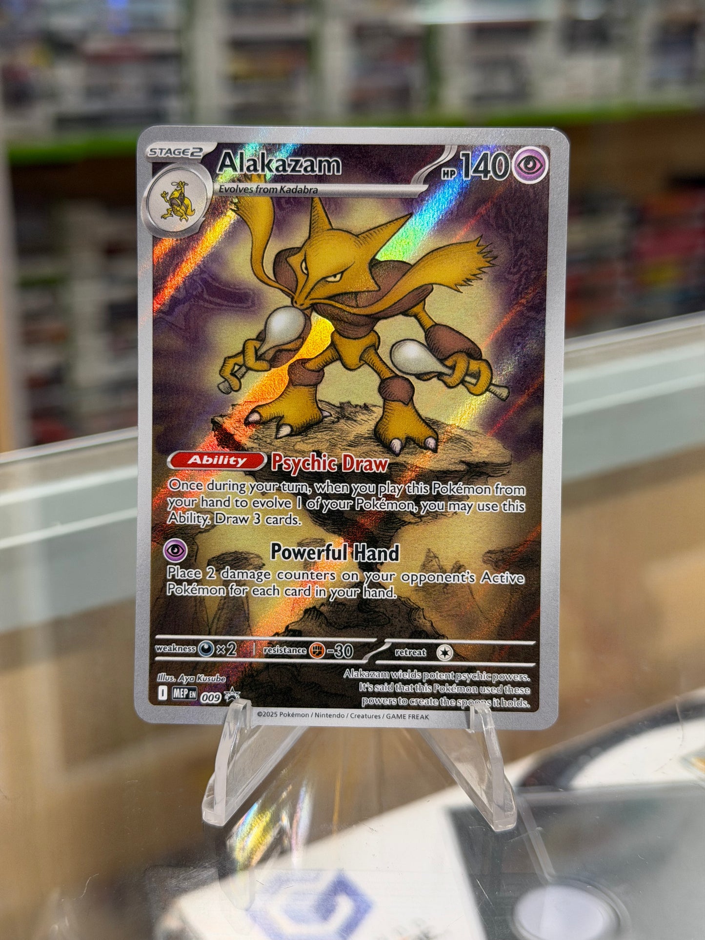Alakazam Mega Evolution Promos NM